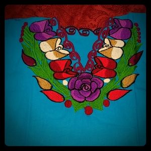Brand New Medium Mexican blouse